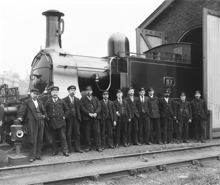 North London railway works 2